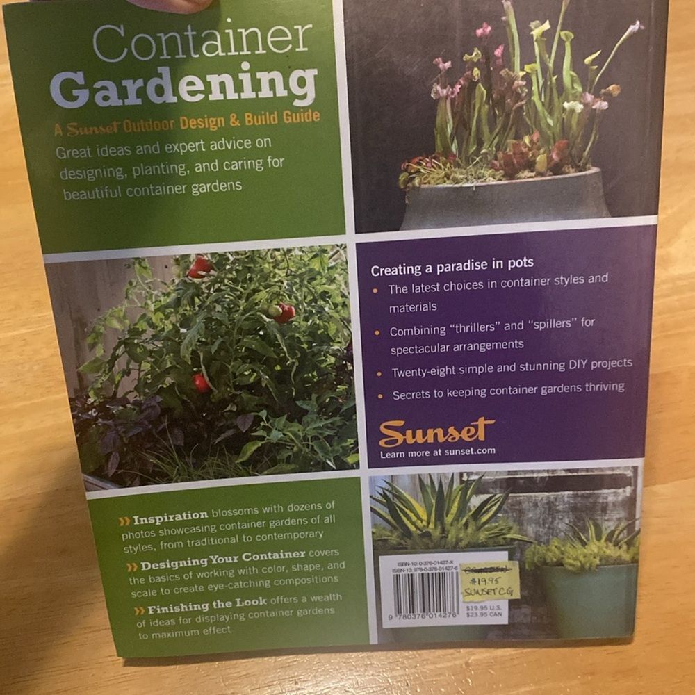 Sunset Magazine Container Gardening Guide - Picture 6 of 6